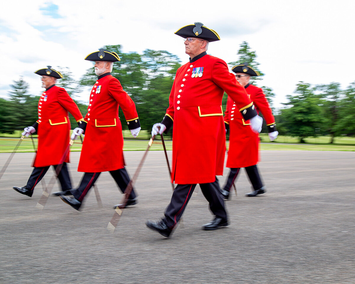Chelsea Pensioner Pace Sticking Team