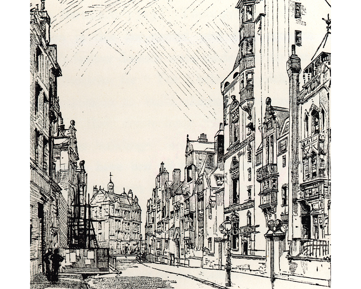 Tite Street illustration